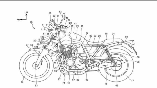 Η Honda μετατρέπει το πιρούνι σε «φτερό» 